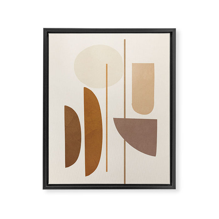 Abstract Minimal Art 07 Framed Canvas Print Gallery Image 1