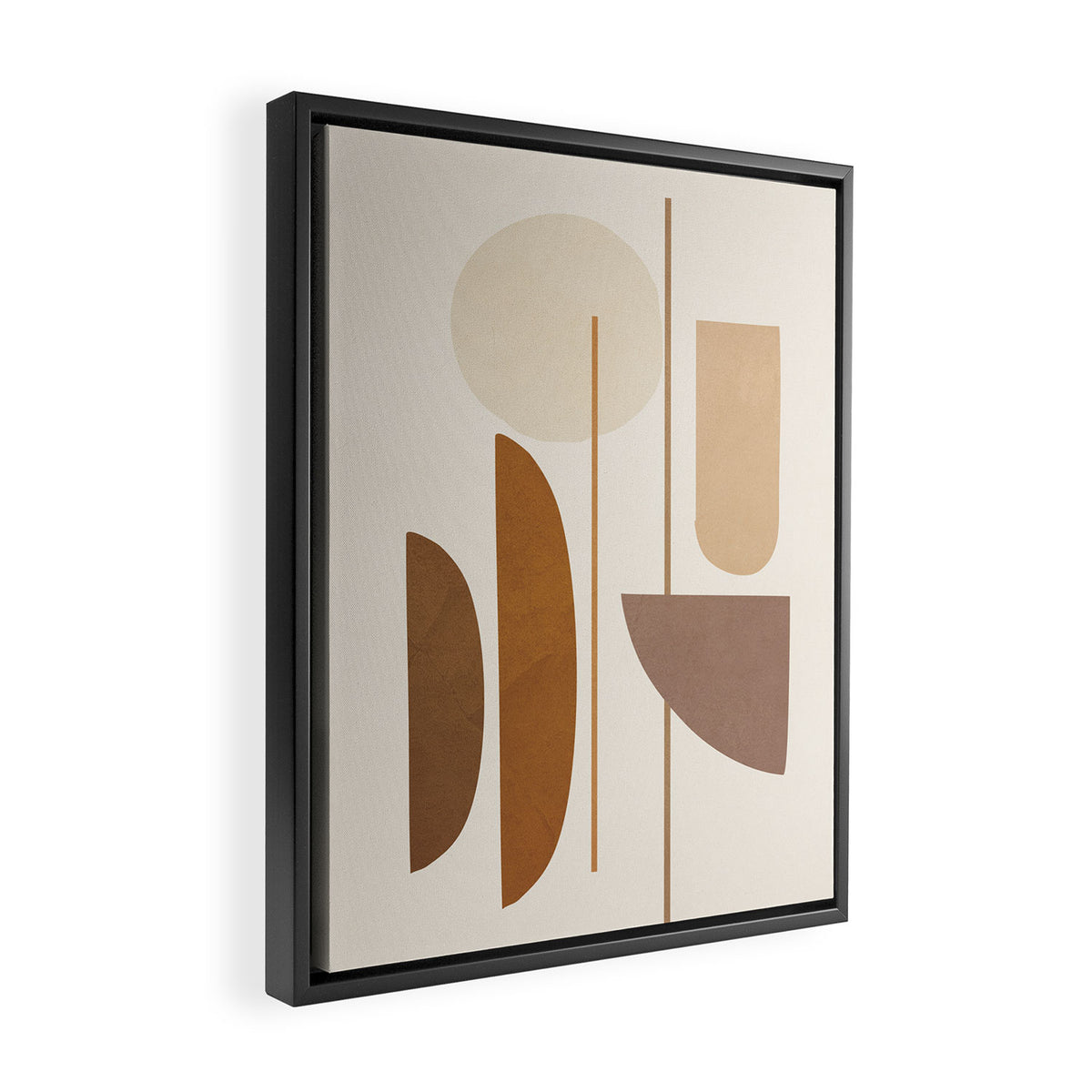Abstract Minimal Art 07 Framed Canvas Print Gallery Image 2