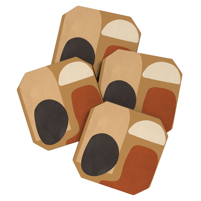 Abstract Minimal Art 1 Coaster Gallery Image 1