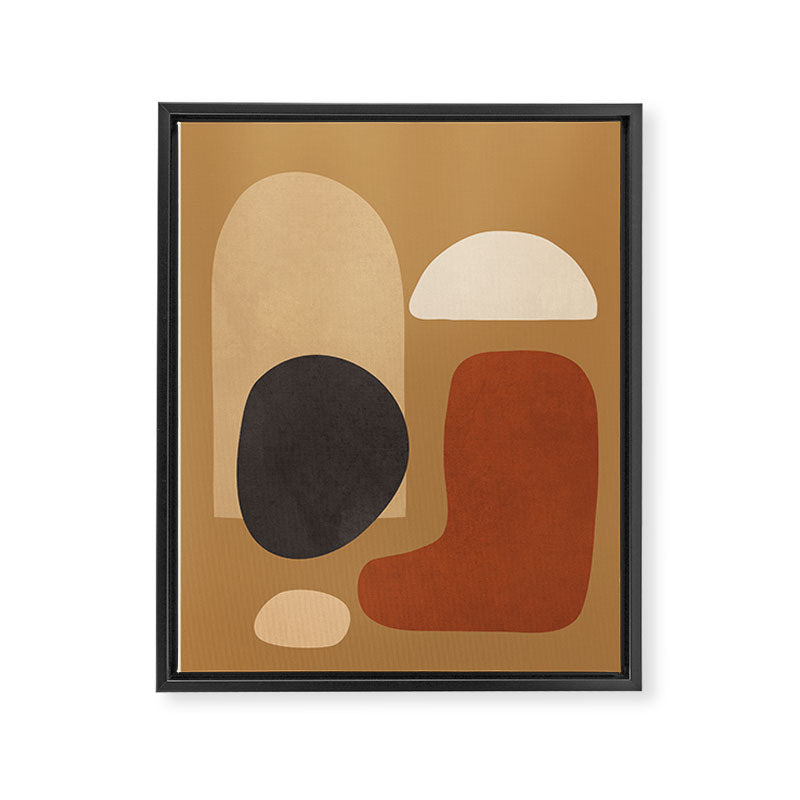 Abstract Minimal Art 1 Framed Canvas Print Gallery Image 6