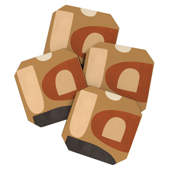 Abstract Minimal Art 2 Coaster Gallery Image 1