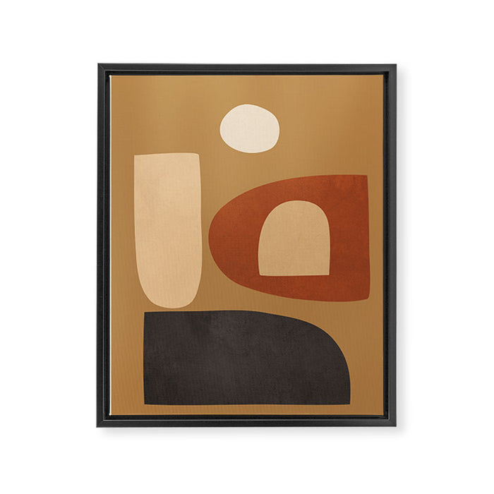 Abstract Minimal Art 2 Framed Canvas Print Gallery Image 1