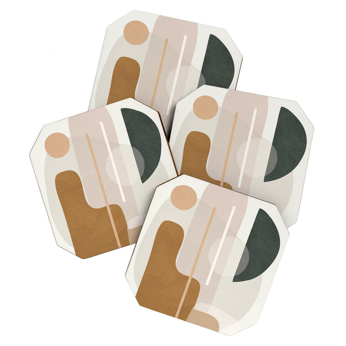 Abstract Minimal Art 23 Coaster Gallery Image 1