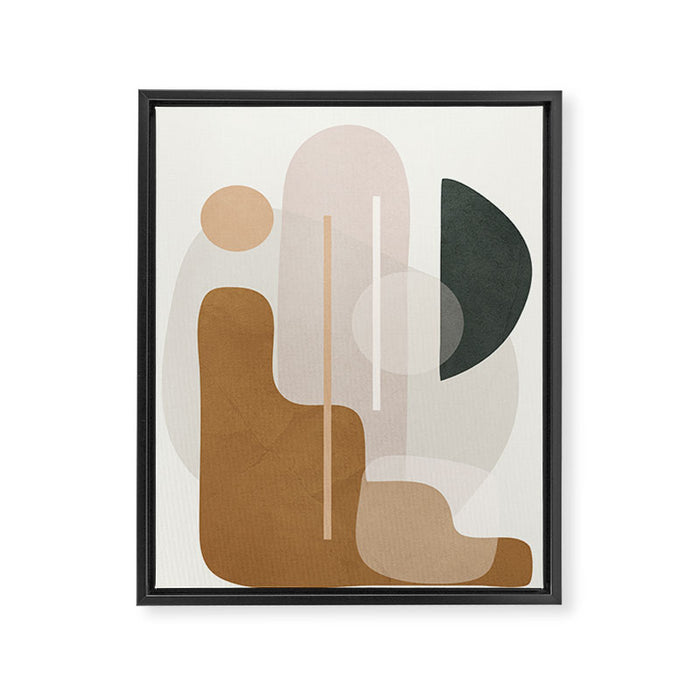 Abstract Minimal Art 23 Framed Canvas Print Gallery Image 1