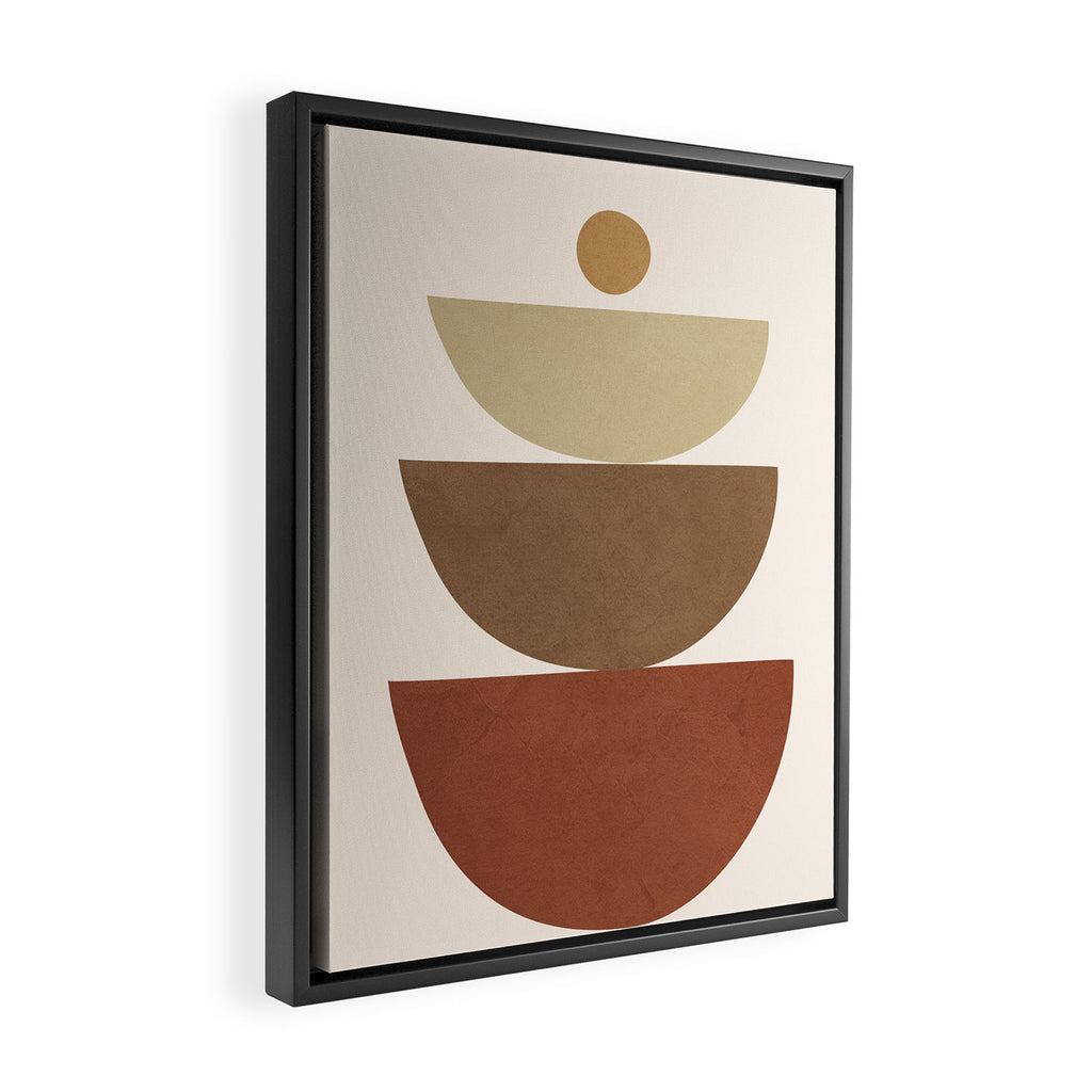 Abstract Minimal Art 27 Framed Canvas Print Gallery Image 2