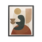 Abstract Minimal Art 28 Framed Canvas Print Gallery Image 6