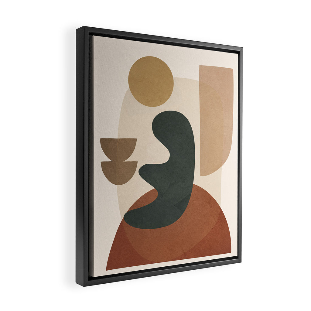 Abstract Minimal Art 28 Framed Canvas Print Gallery Image 2