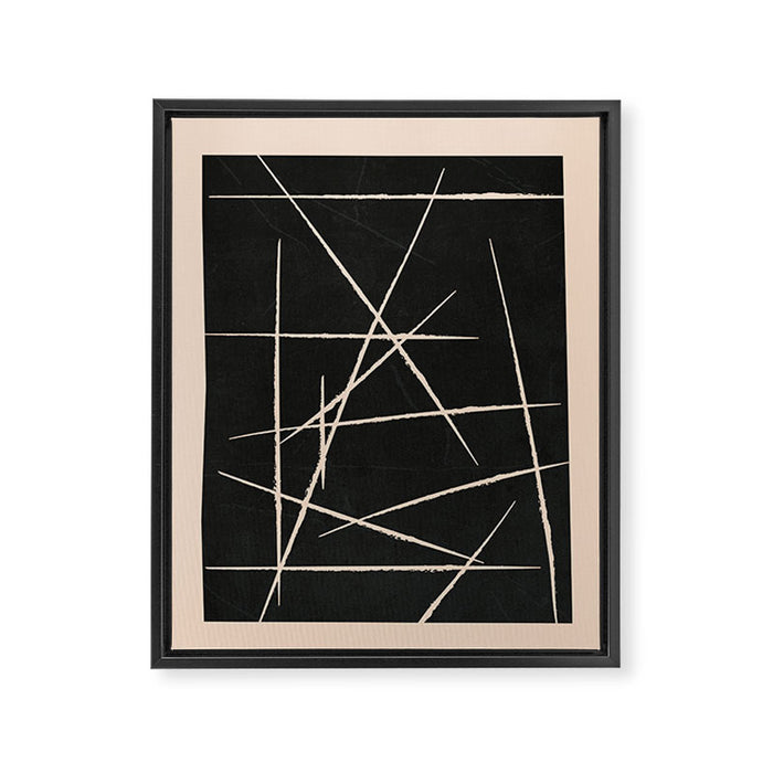 Abstract Minimal Art 28 Framed Canvas Print Gallery Image 1
