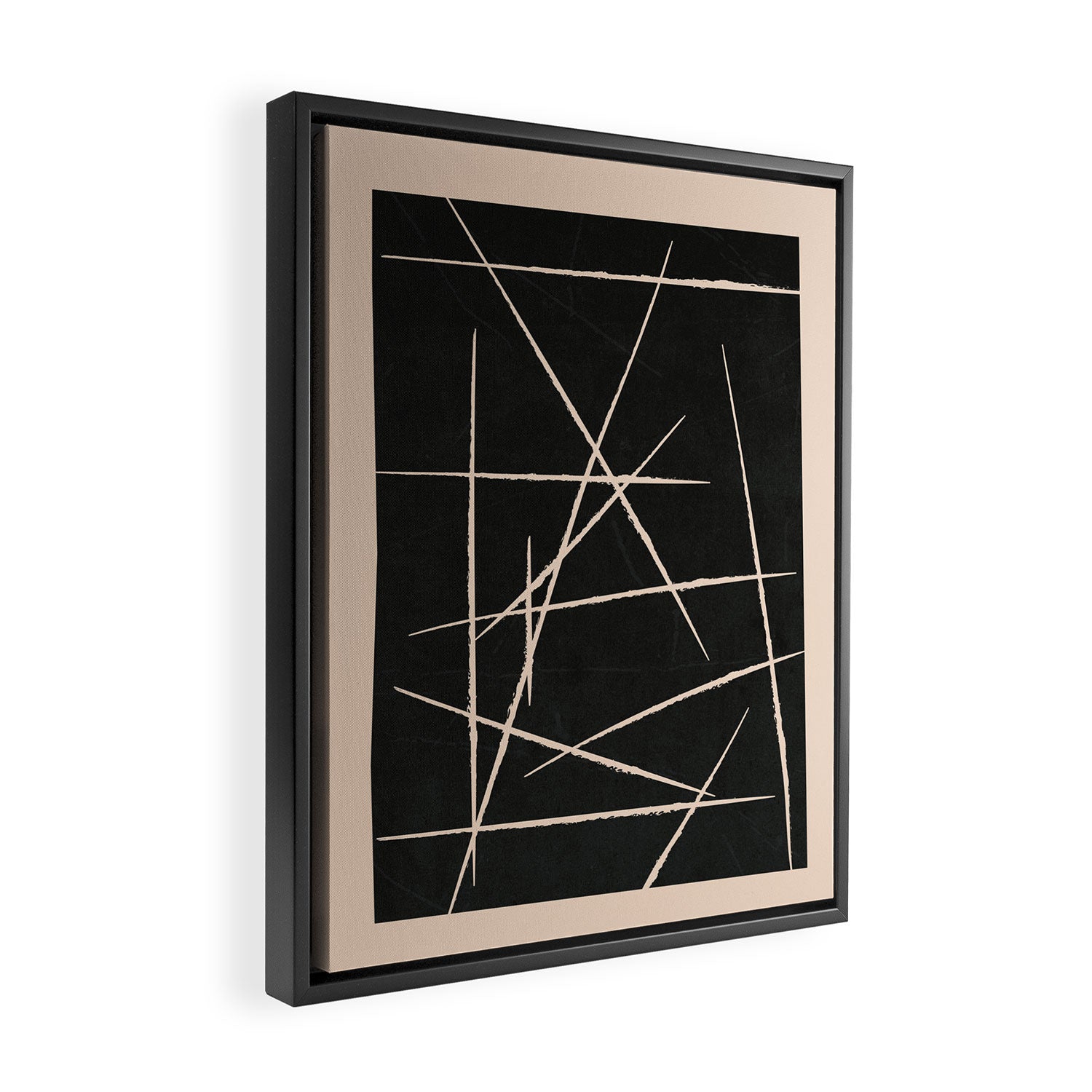 Abstract Minimal Art 28 Framed Canvas Print Gallery Image 2