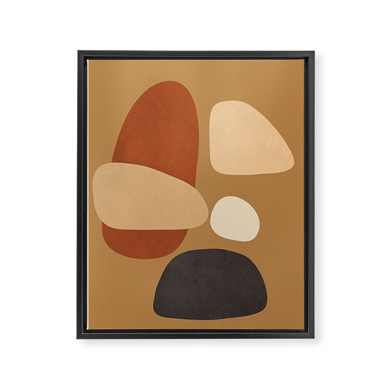 Abstract Minimal Art 3 Framed Canvas Print Gallery Image 6