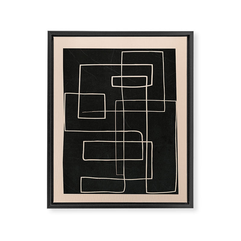 Abstract Minimal Art 30 Framed Canvas Print Gallery Image 6