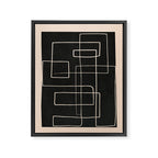 Abstract Minimal Art 30 Framed Canvas Print Gallery Image 6