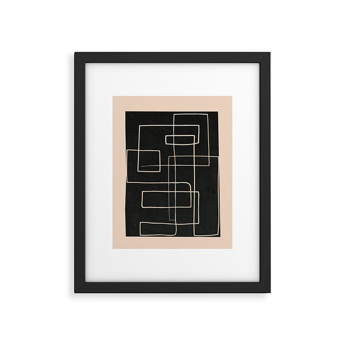 Abstract Minimal Art 30 Framed Art Print Gallery Image 1