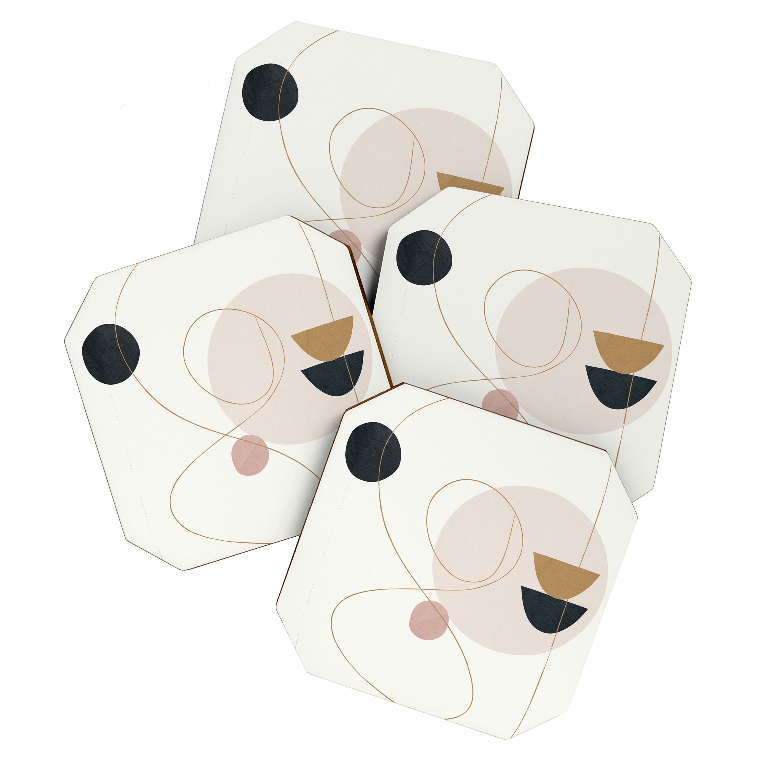 Abstract Minimal Art 31 Coaster Gallery Image 1