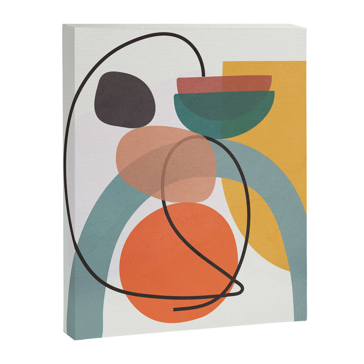 Abstract Modern Art 13 Canvas Print Gallery Image 6