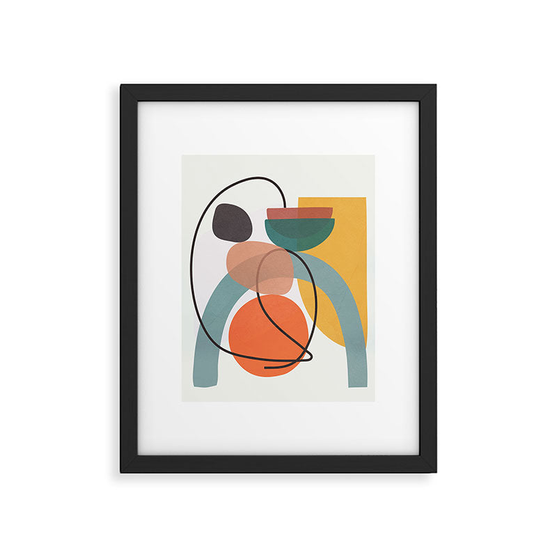 Abstract Modern Art 13 Framed Art Print Gallery Image 5