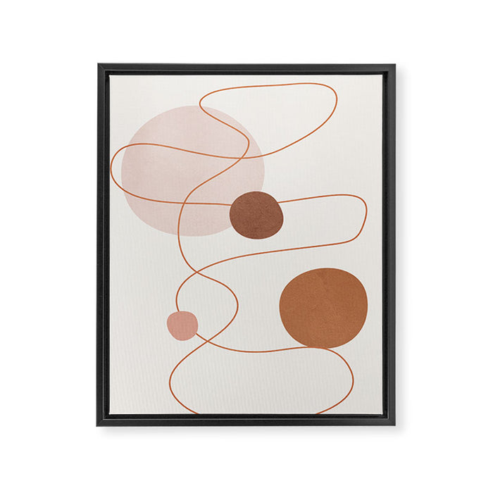 Abstract Modern Art 21 Framed Canvas Print Gallery Image 1