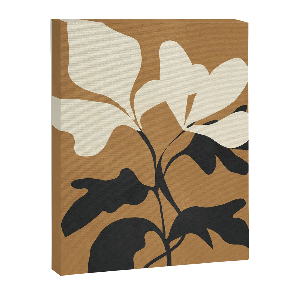 Abstract Modern Flowers 1 Canvas Print Gallery Image 6