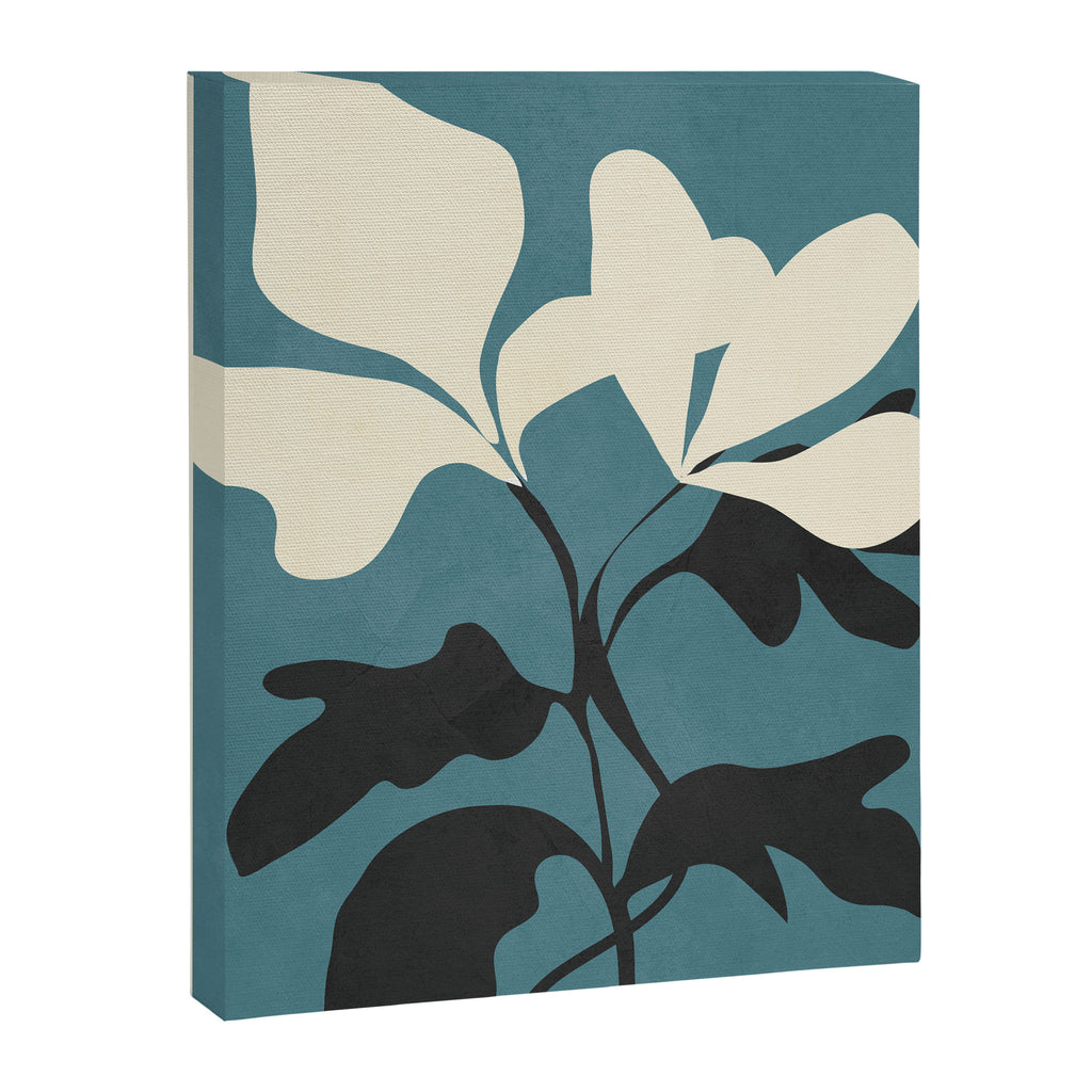 Abstract Modern Flowers 2 Canvas Print Gallery Image 6