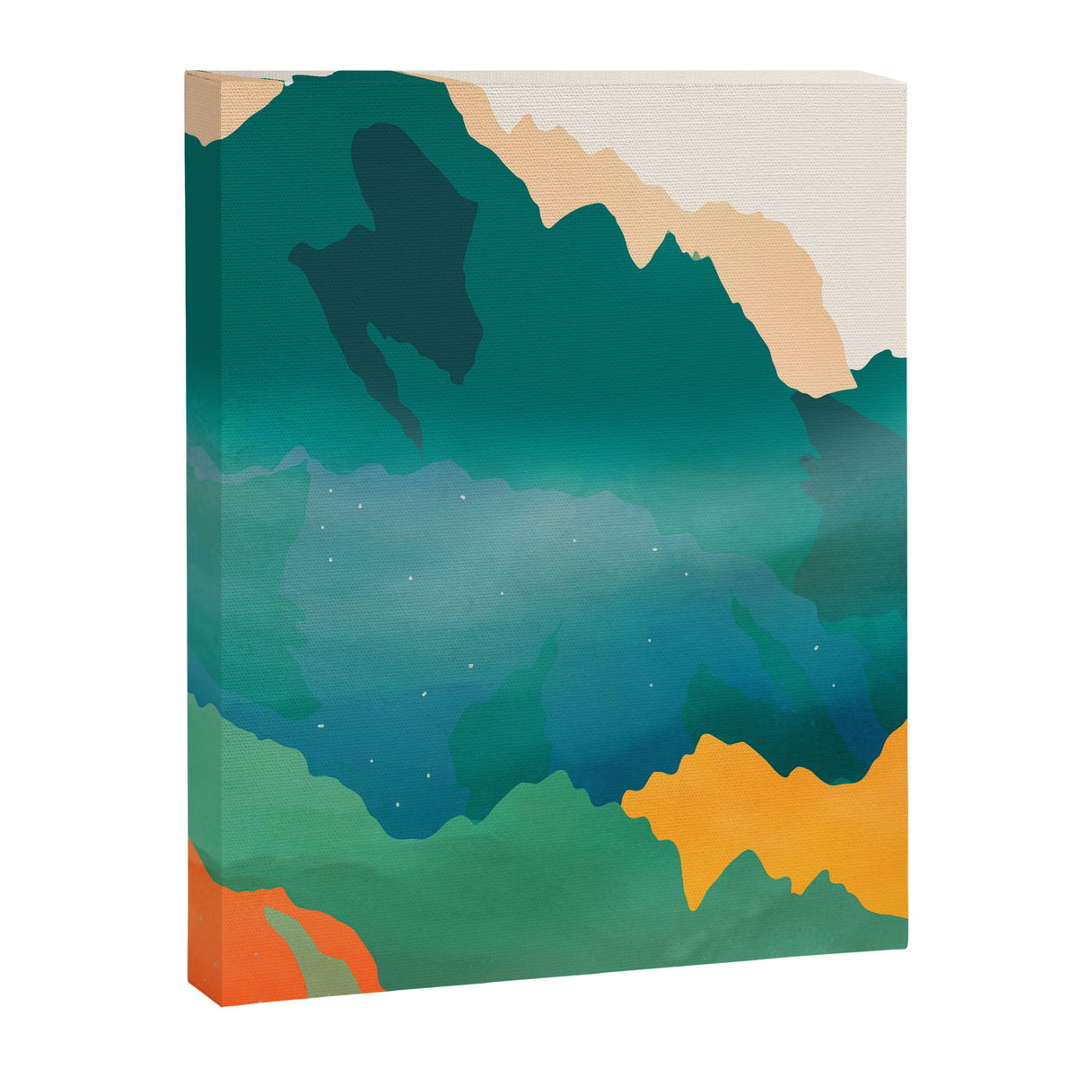 Abstract Mountains I Canvas Print Gallery Image 6