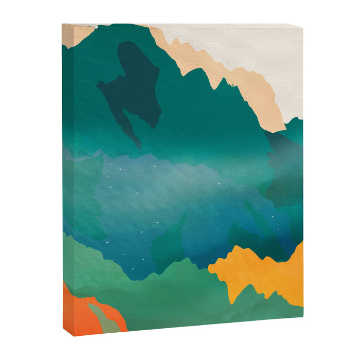 Abstract Mountains I Canvas Print Gallery Image 1