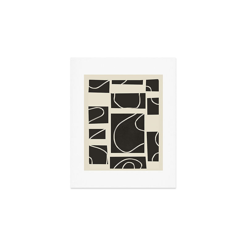 Abstract Pathways 1 Art Print Gallery Image 1