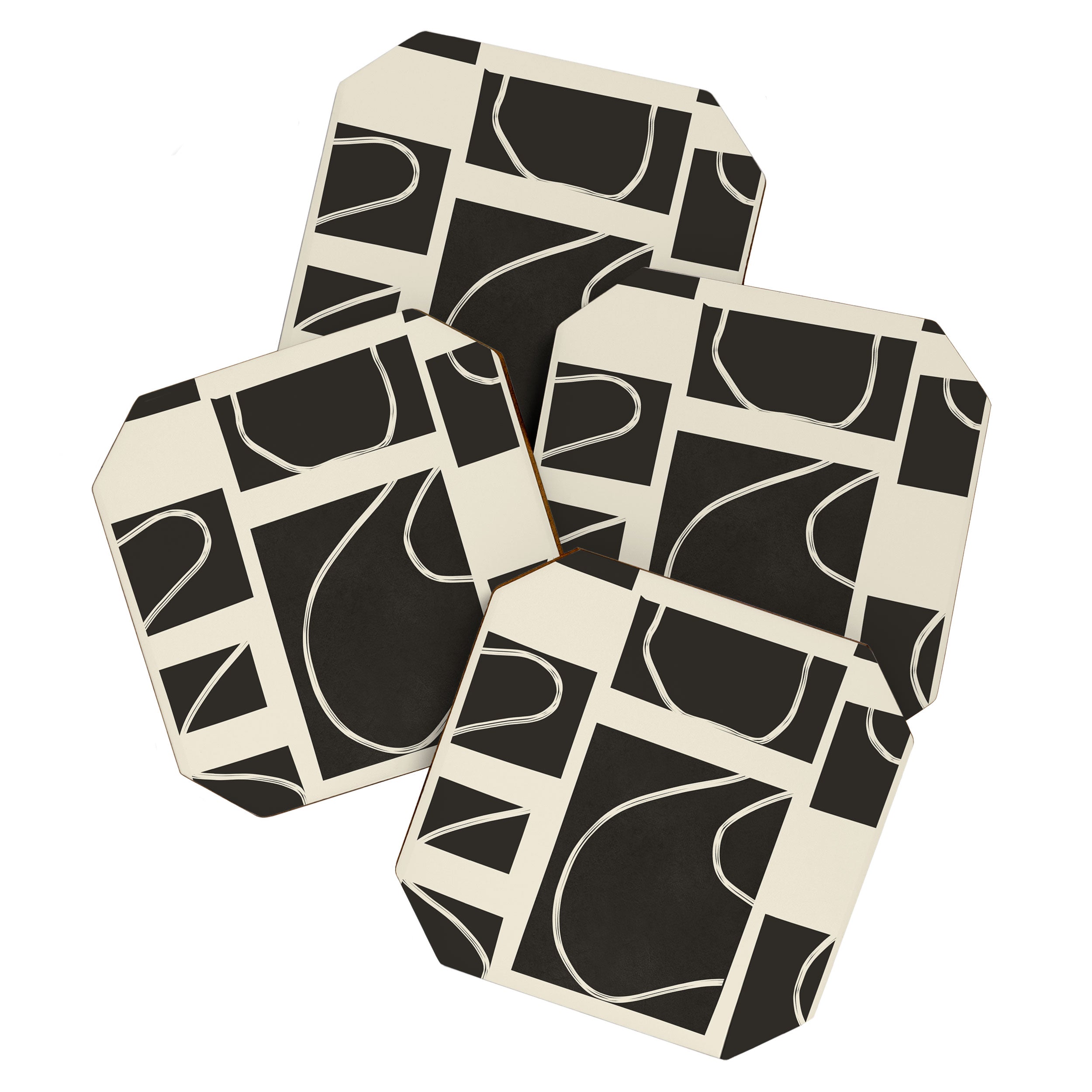 Abstract Pathways 1 Coaster Gallery Image 1