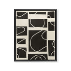 Abstract Pathways 1 Framed Canvas Print Gallery Image 6