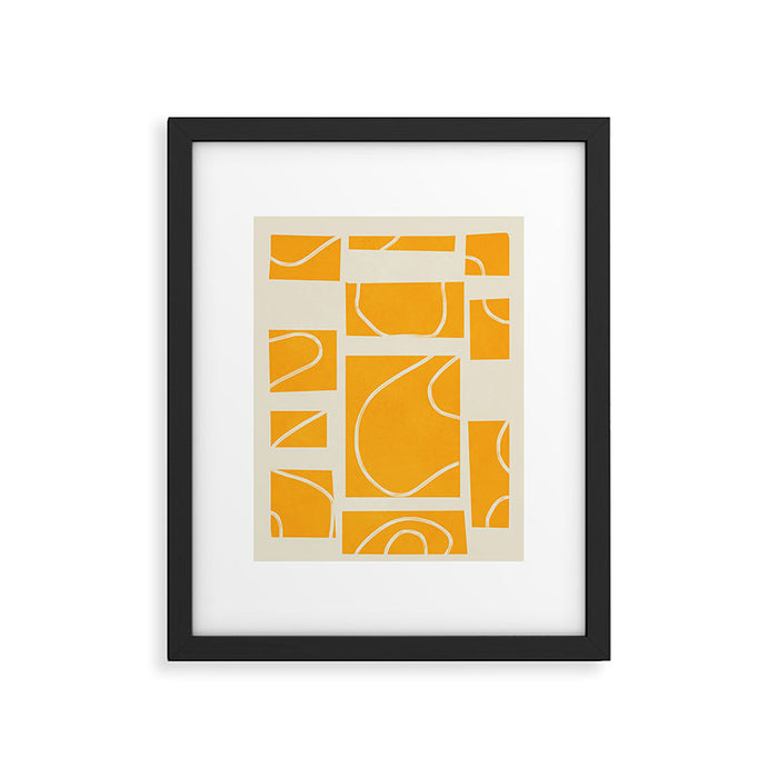 Abstract Pathways 2 Framed Art Print Gallery Image 1