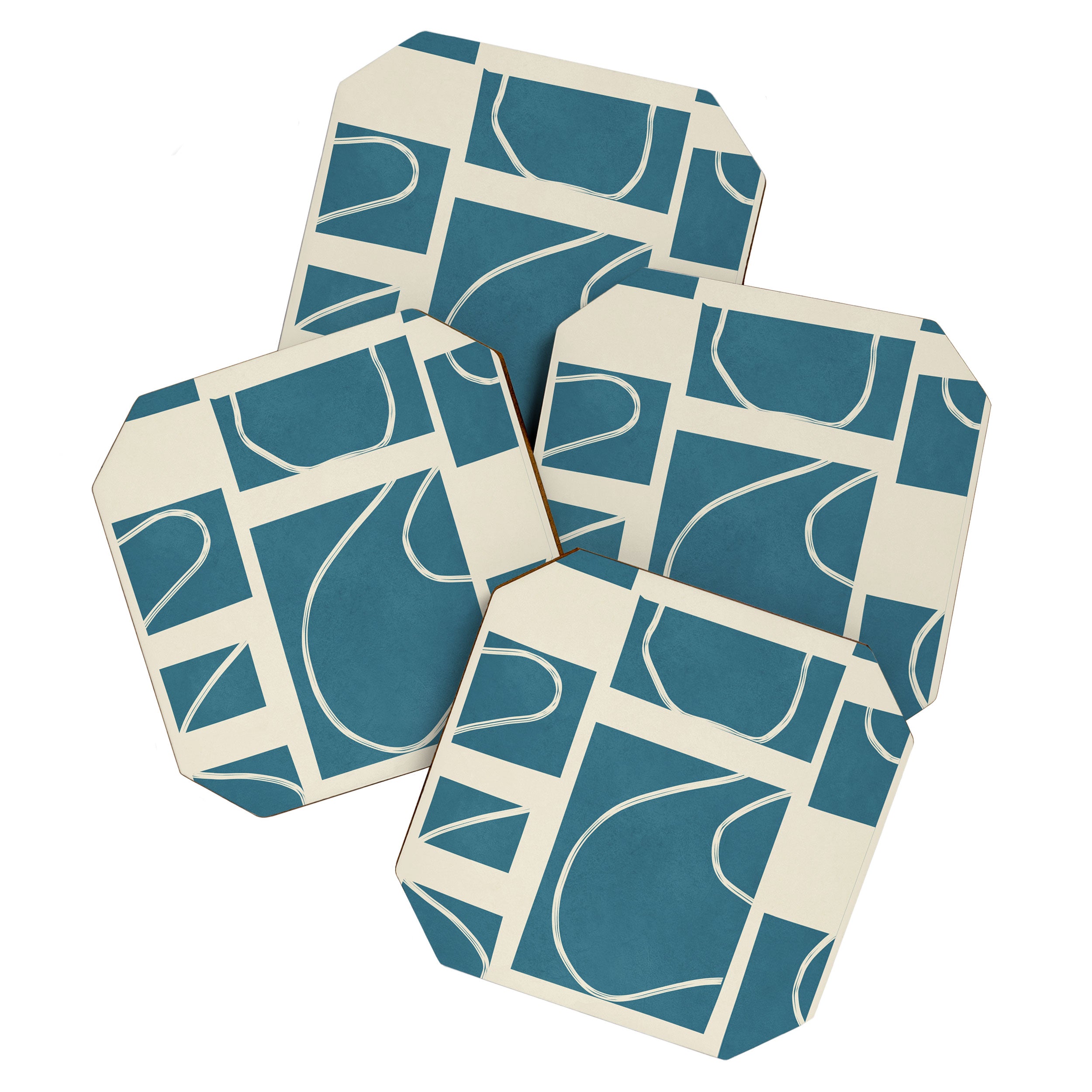 Abstract Pathways 3 Coaster Gallery Image 1
