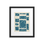 Abstract Pathways 3 Framed Art Print Gallery Image 5