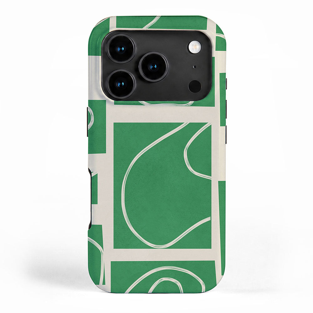 Abstract Pathways 4 iPhone Case Gallery Image 1
