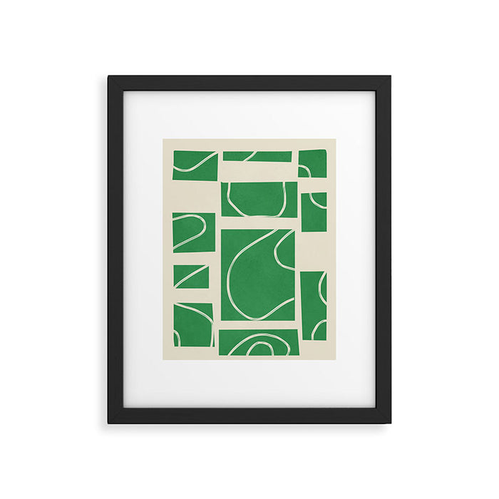 Abstract Pathways 4 Framed Art Print Gallery Image 1