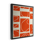 Abstract Pathways 5 Framed Canvas Print Gallery Image 2