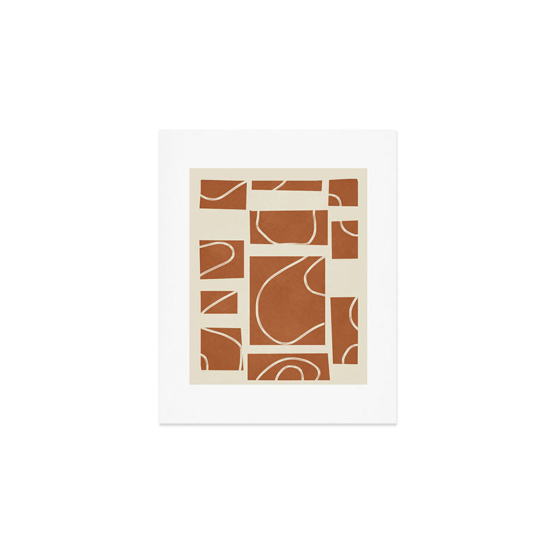 Abstract Pathways 6 Art Print Gallery Image 1