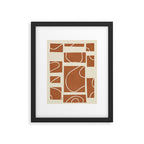 Abstract Pathways 6 Framed Art Print Gallery Image 5