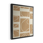 Abstract Pathways 7 Framed Canvas Print Gallery Image 2