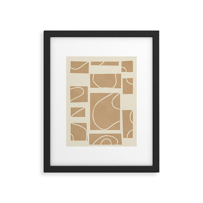 Abstract Pathways 7 Framed Art Print Gallery Image 1