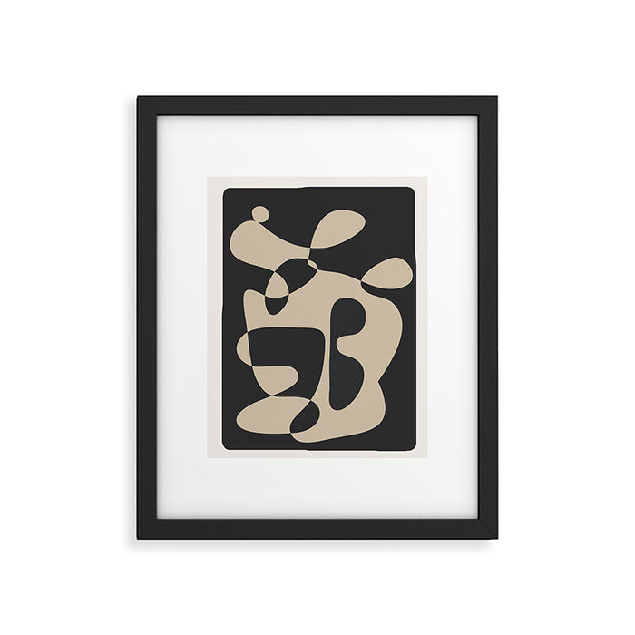 Abstract Shadow 1 Framed Art Print Gallery Image 1