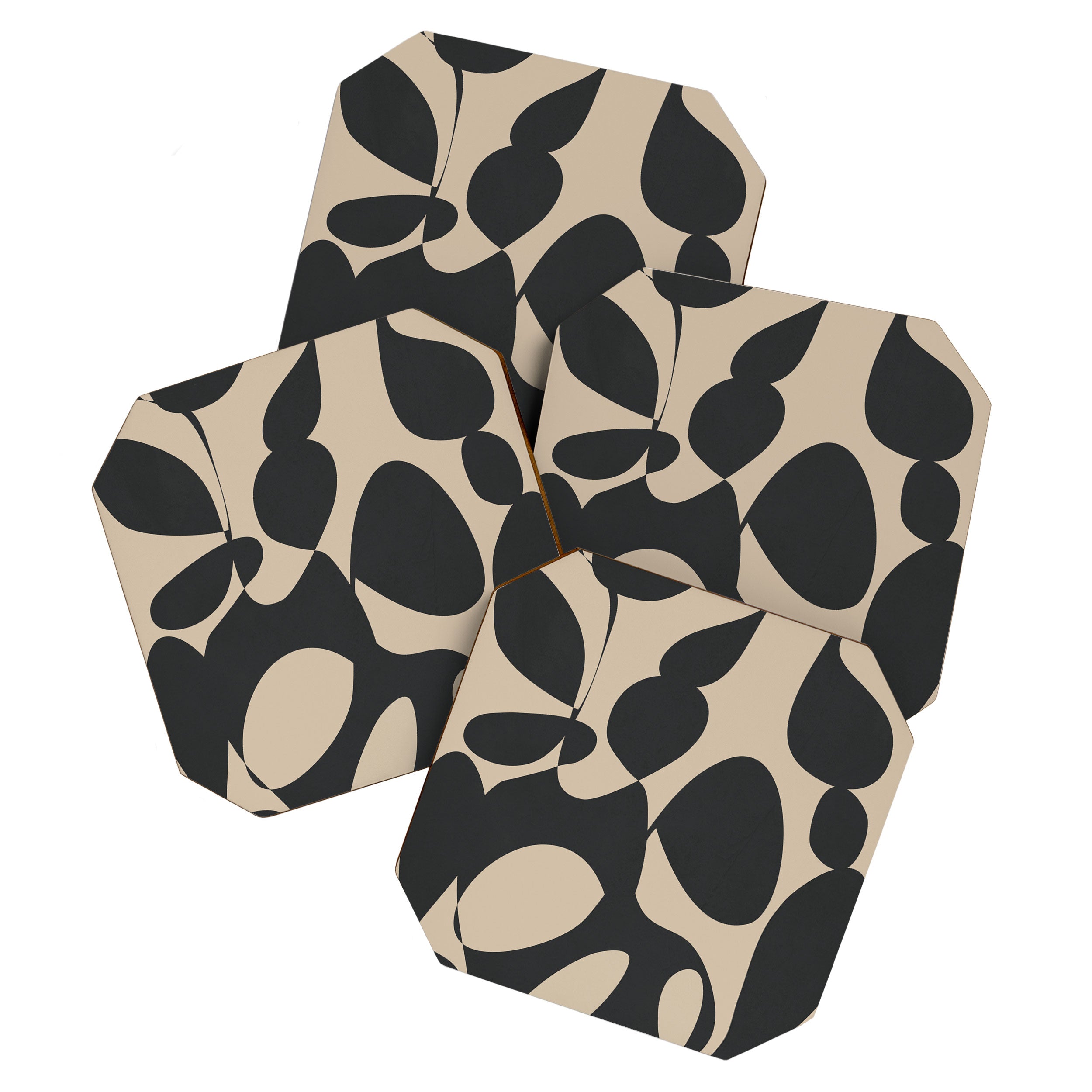 Abstract Shadow 2 Coaster Gallery Image 1