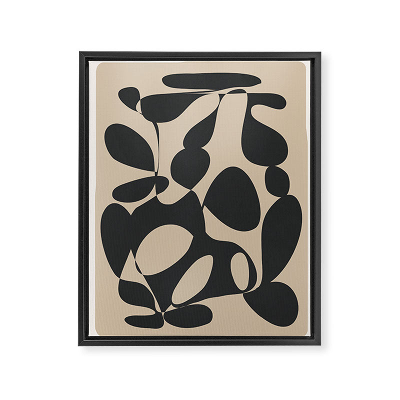 Abstract Shadow 2 Framed Canvas Print Gallery Image 6