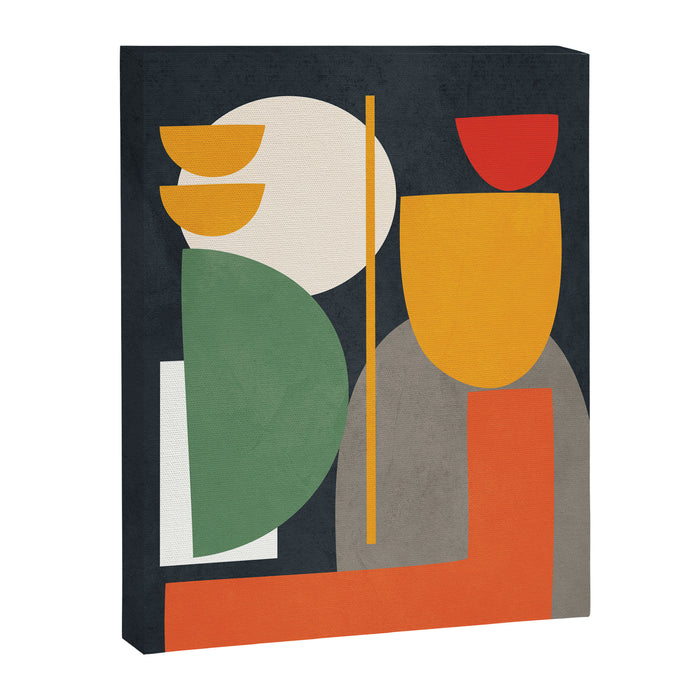 Abstract Shape Setting 02 Canvas Print Gallery Image 1