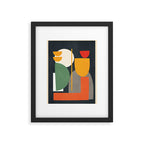 Abstract Shape Setting 02 Framed Art Print Gallery Image 6