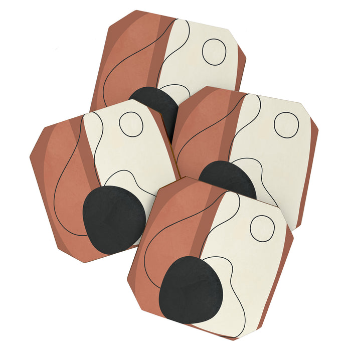 Abstract Shapes 37 Coaster Gallery Image 1
