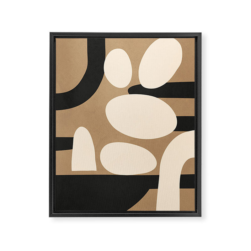 Abstract shapes in the skies 13 Framed Canvas Print Gallery Image 6