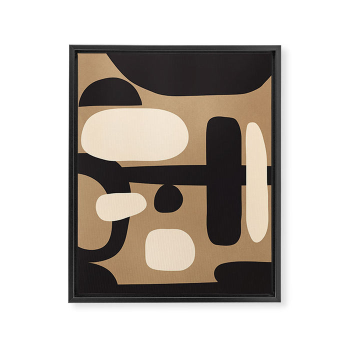 Abstract shapes in the skies 14 Framed Canvas Print Gallery Image 1