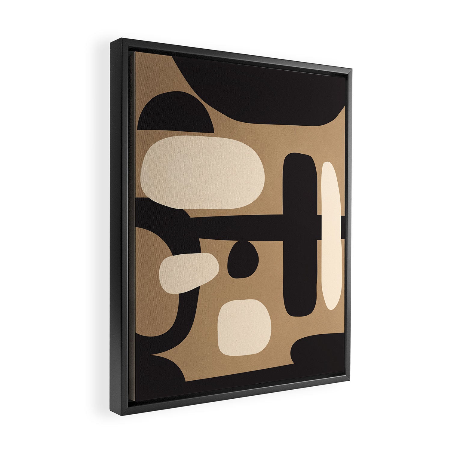 Abstract shapes in the skies 14 Framed Canvas Print Gallery Image 2