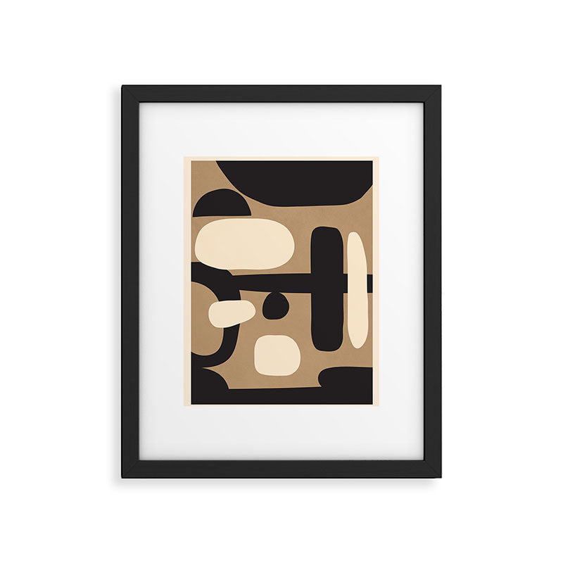 Abstract shapes in the skies 14 Framed Art Print Gallery Image 5