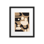 Abstract shapes in the skies 15 Framed Art Print Gallery Image 5