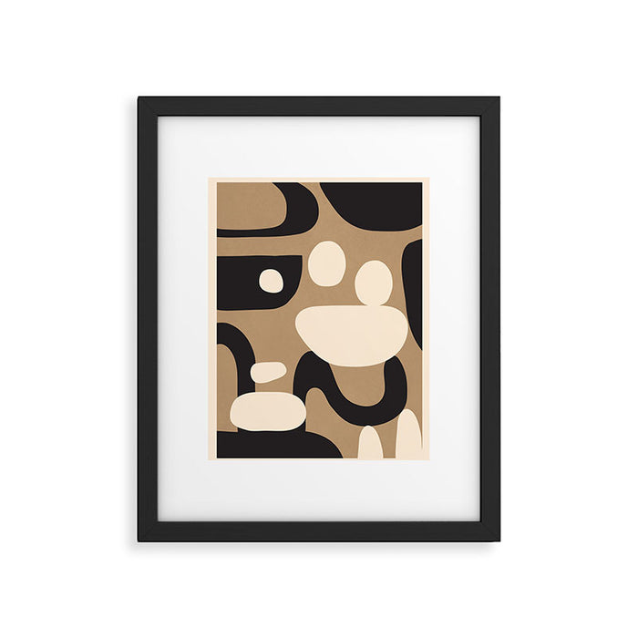 Abstract shapes in the skies 15 Framed Art Print Gallery Image 1
